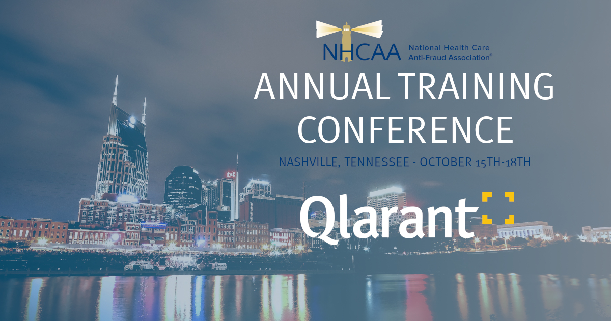 NHCAA Annual Training Conference & AntiFraud Expo 2019 Qlarant