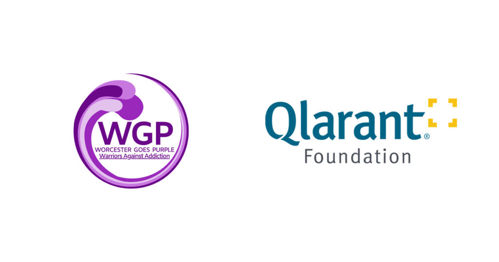 WGP Warriors Against Addiction and Qlarant Foundation Logos